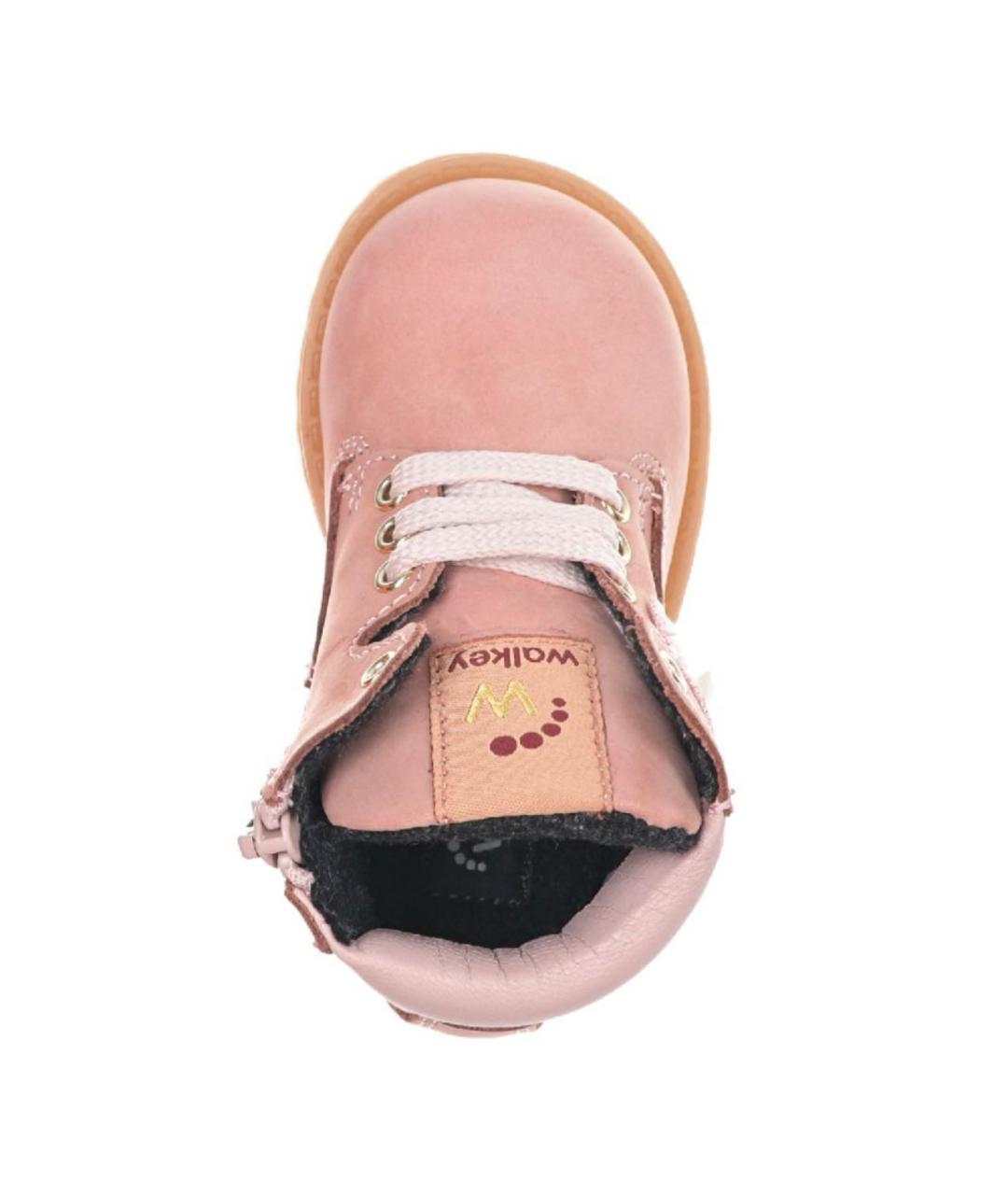 WALKEY Розовые замшевые ботинки, фото 3