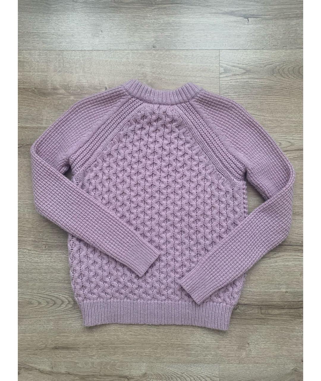 REBECCA TAYLOR Розовый шерстяной джемпер / свитер, фото 8