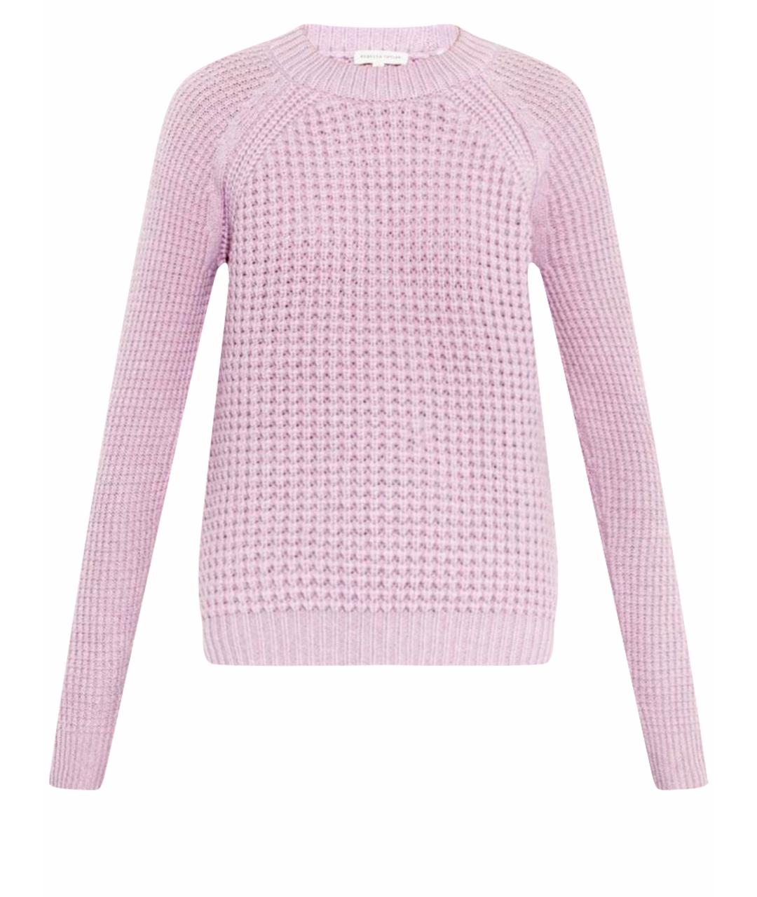 REBECCA TAYLOR Розовый шерстяной джемпер / свитер, фото 1