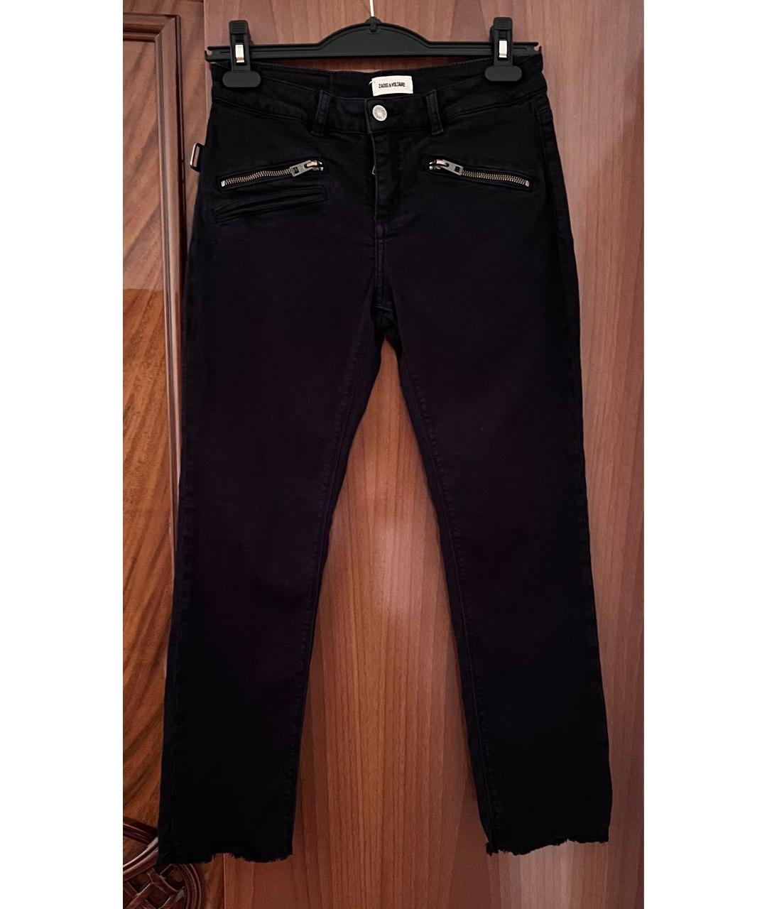 ZADIG & VOLTAIRE Черные джинсы слим, фото 4