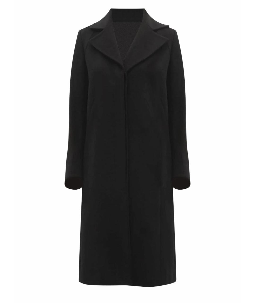 FENDI Черное шерстяное пальто, фото 1