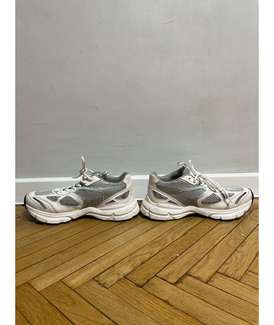 AXEL ARIGATO Белые кожаные низкие кроссовки / кеды, фото 4