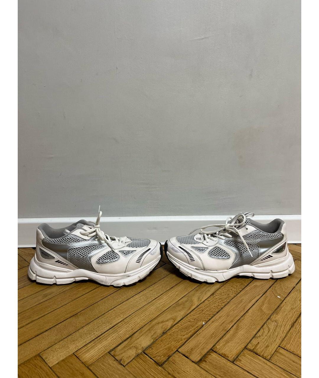 AXEL ARIGATO Белые кожаные низкие кроссовки / кеды, фото 8