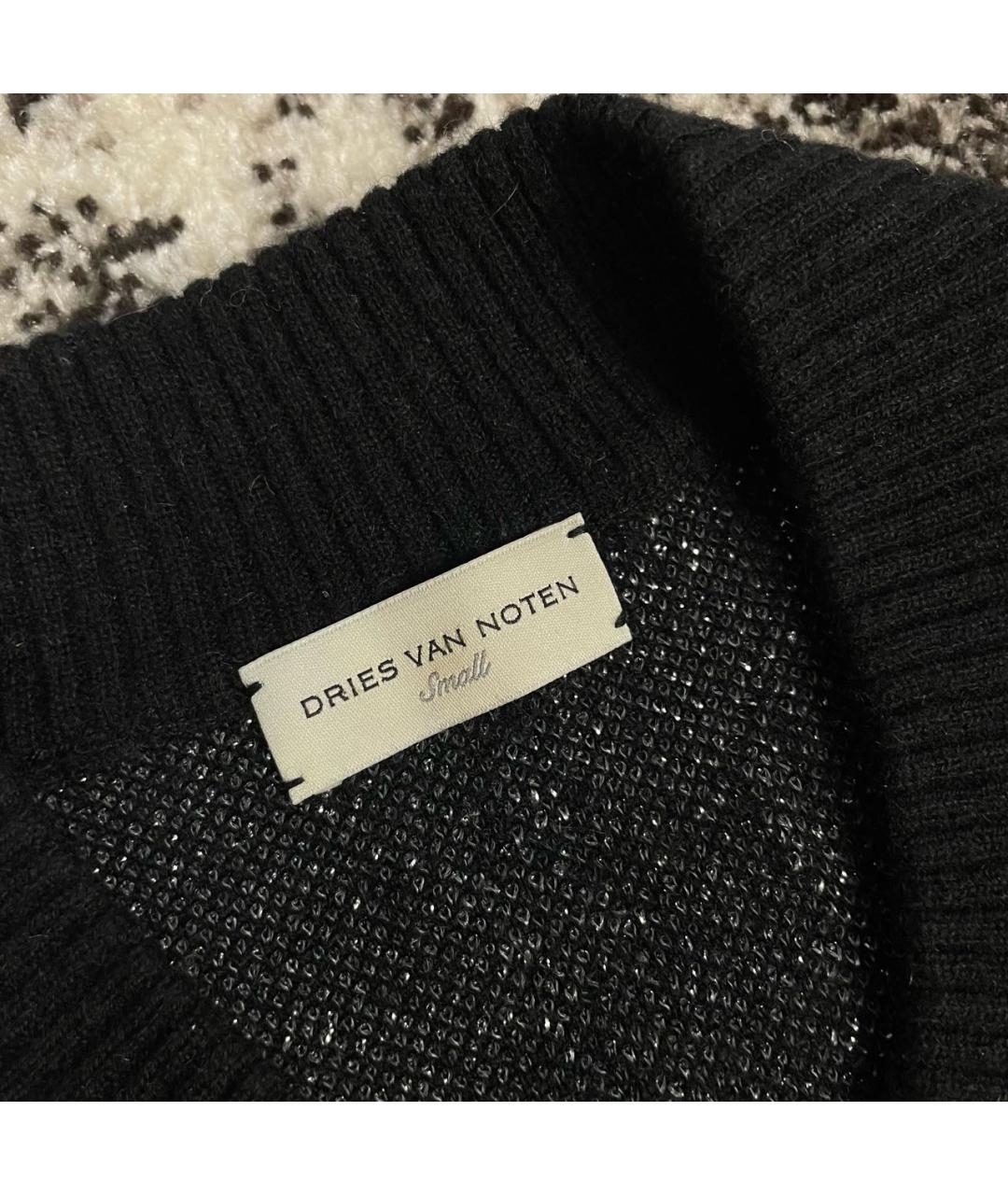DRIES VAN NOTEN Черный кардиган, фото 6