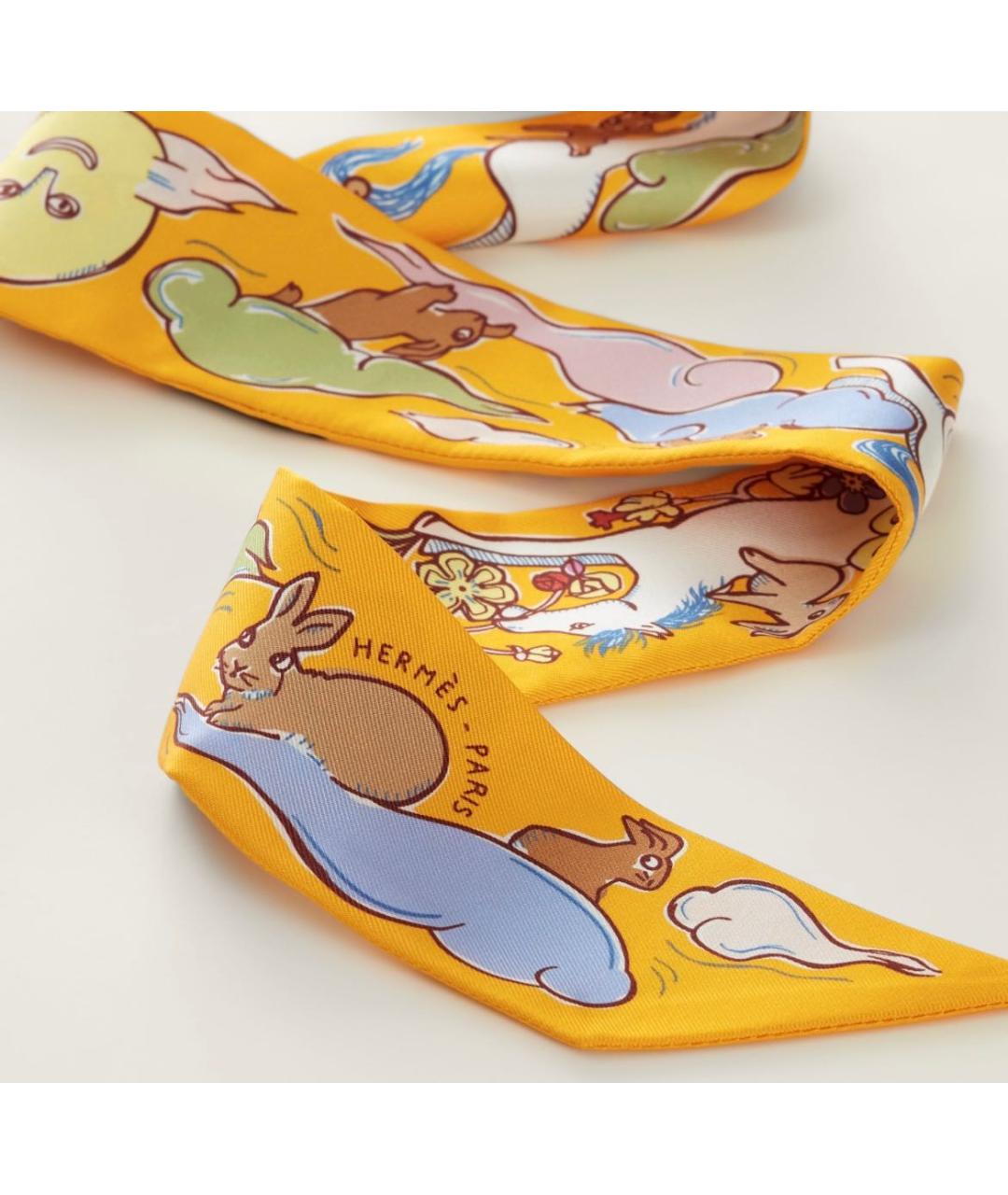 HERMES Шелковый платок, фото 2