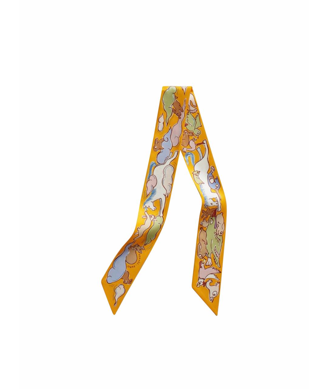 HERMES Шелковый платок, фото 1