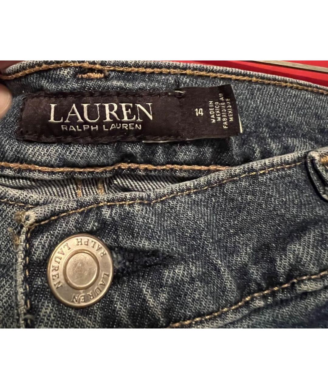 POLO RALPH LAUREN Хлопко-эластановые джинсы слим, фото 3