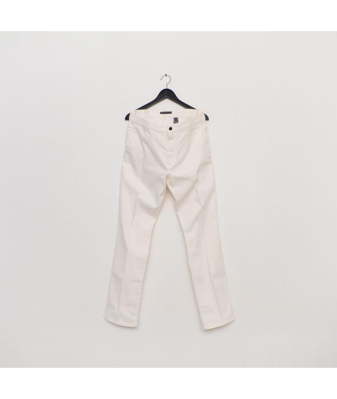 JOHN VARVATOS Белые хлопко-полиэстеровые джинсы скинни, фото 8