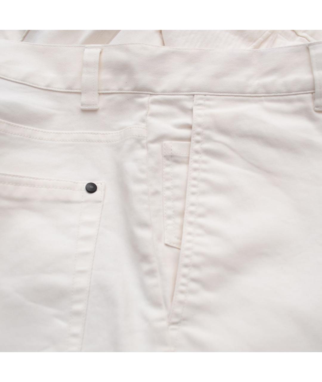 JOHN VARVATOS Белые хлопко-полиэстеровые джинсы скинни, фото 7