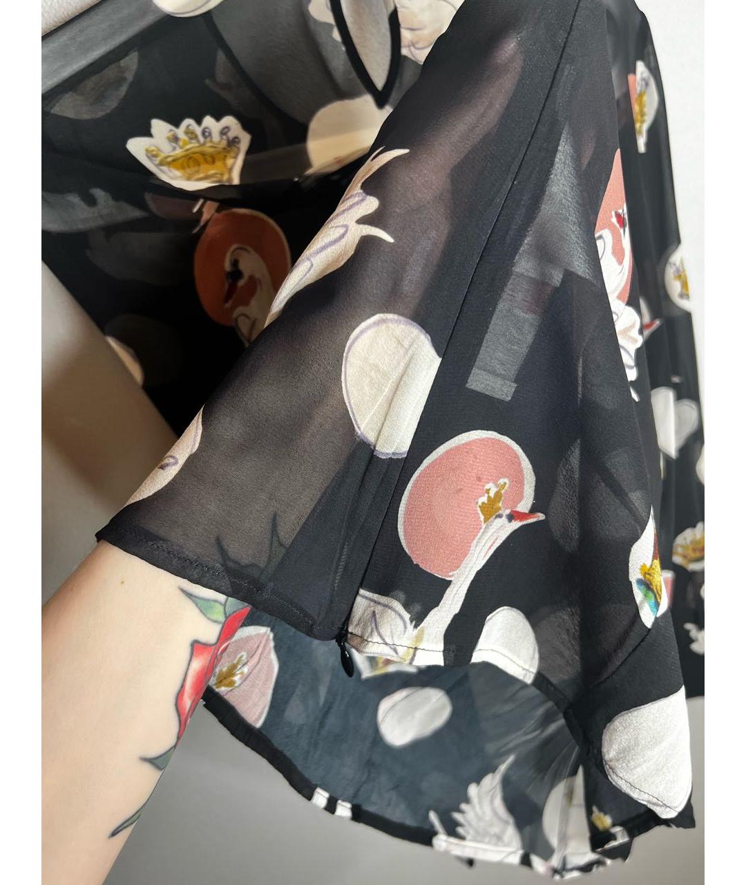 RED VALENTINO Черная блузы, фото 4
