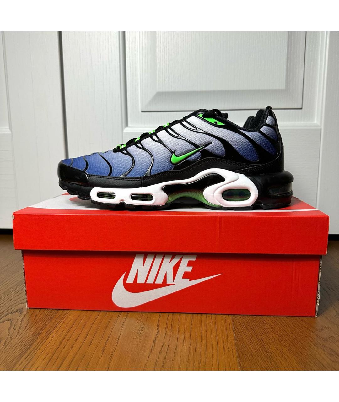 NIKE Синие низкие кроссовки / кеды, фото 6
