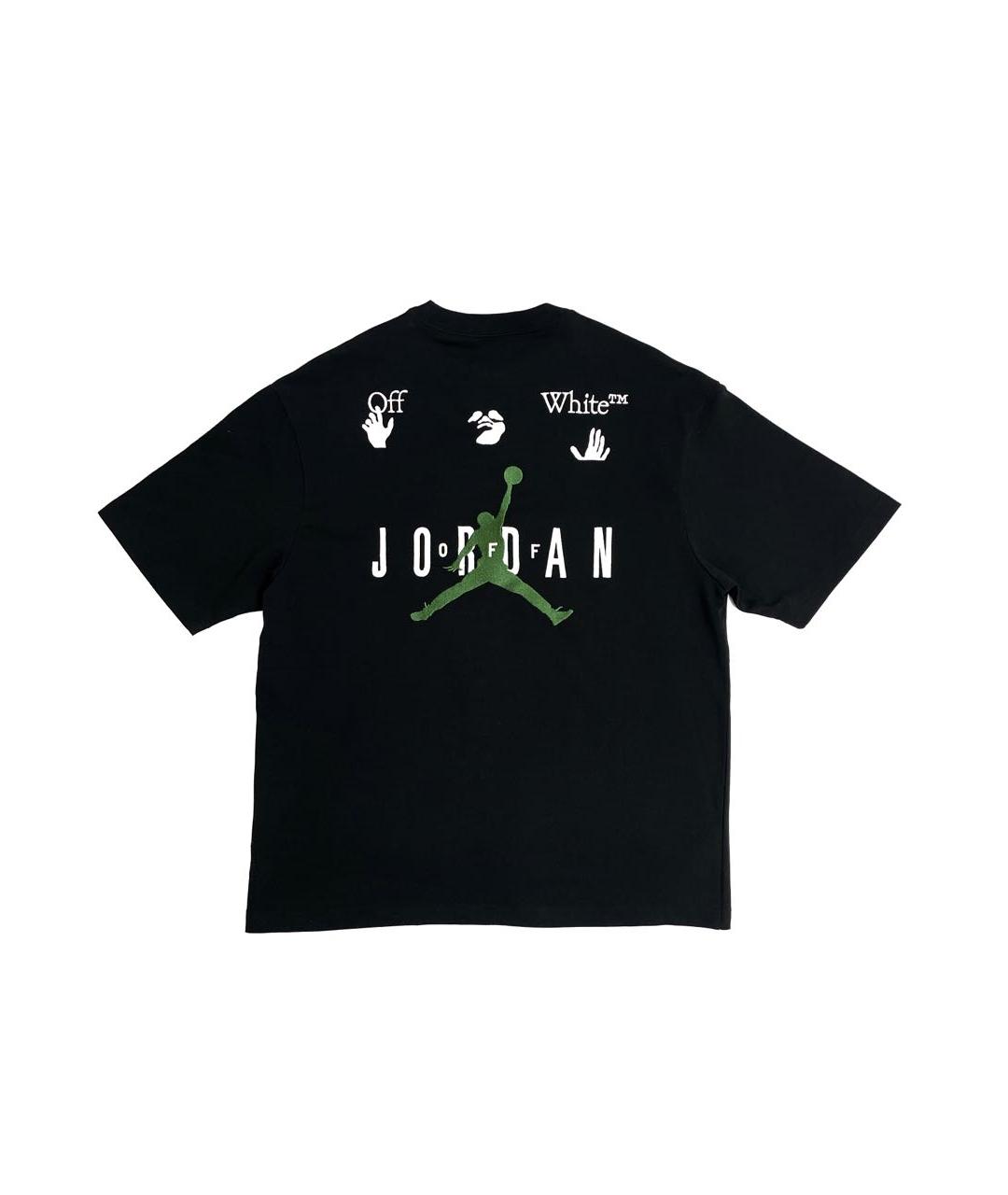 JORDAN Черная футболка, фото 2