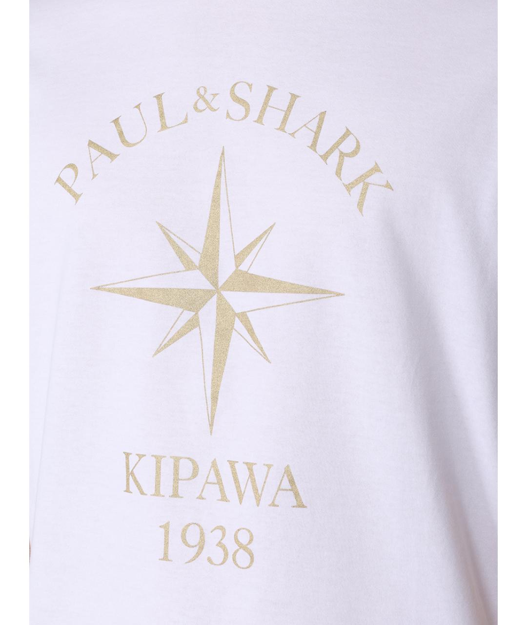PAUL & SHARK Белая футболка, фото 5