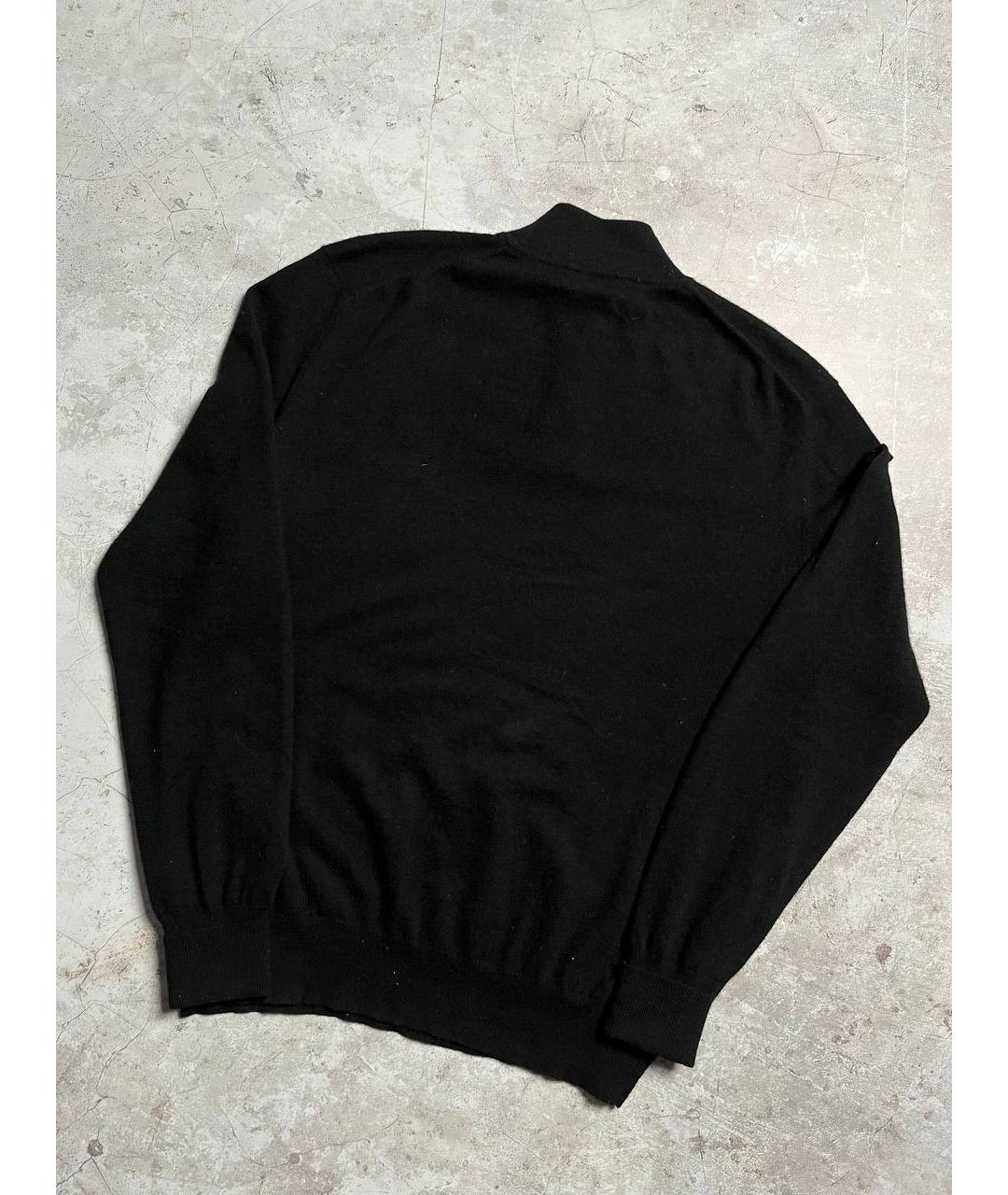 BALLANTYNE Черный кашемировый джемпер / свитер, фото 3