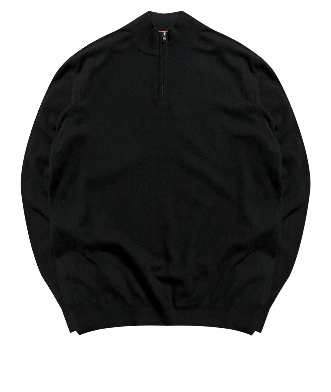 BALLANTYNE Черный кашемировый джемпер / свитер, фото 1