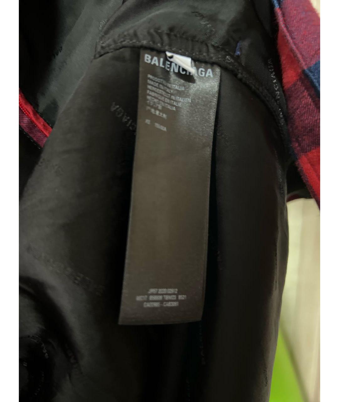 BALENCIAGA Красная куртка, фото 5