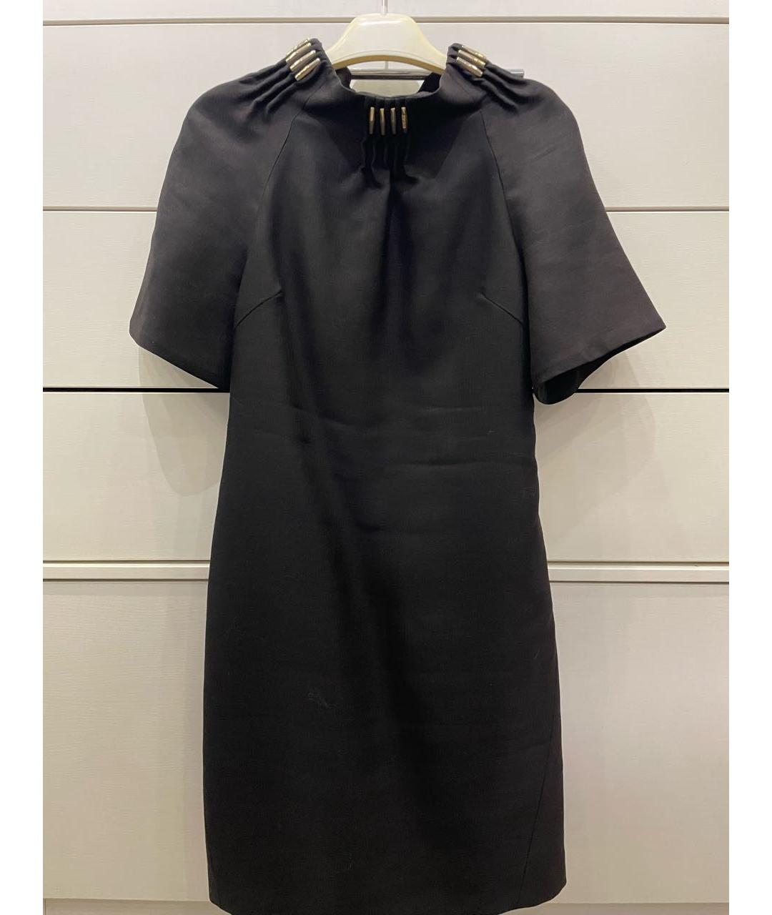 VERSACE Черное коктейльное платье, фото 7