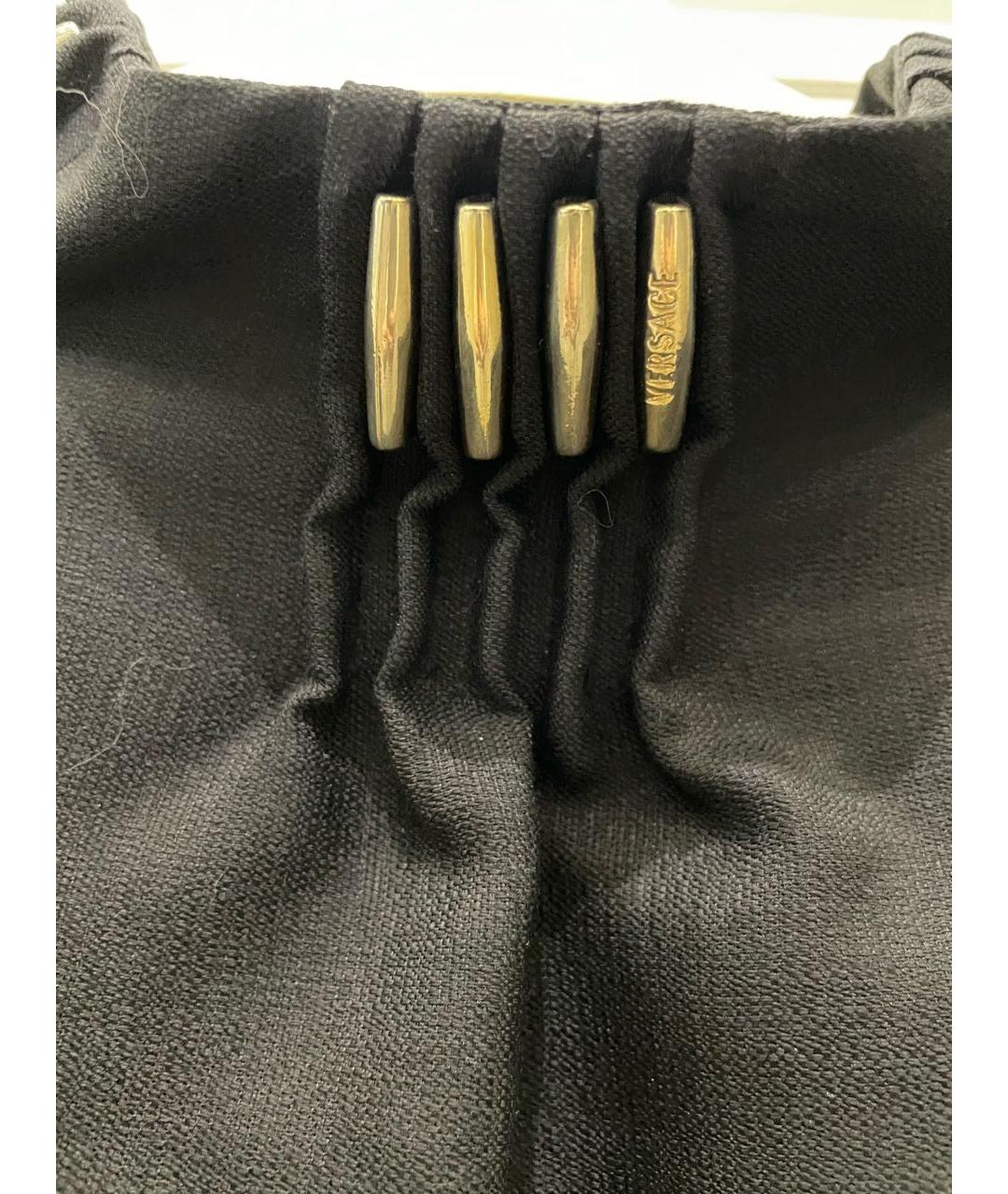 VERSACE Черное коктейльное платье, фото 3