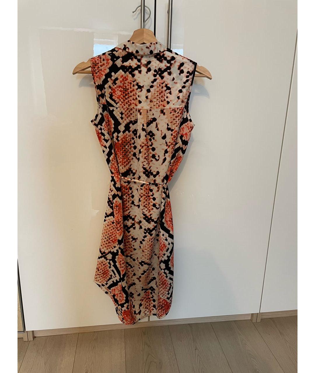 DKNY Мульти полиэстеровое повседневное платье, фото 3