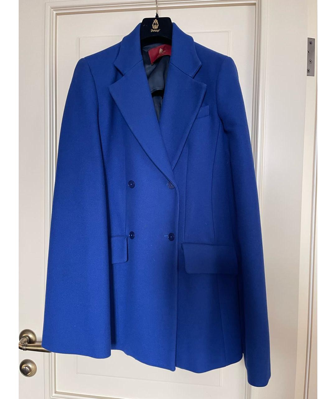 DONDUP Синее шерстяное пальто, фото 6