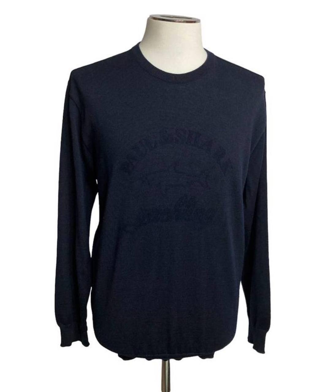 PAUL & SHARK Темно-синий шерстяной джемпер / свитер, фото 10