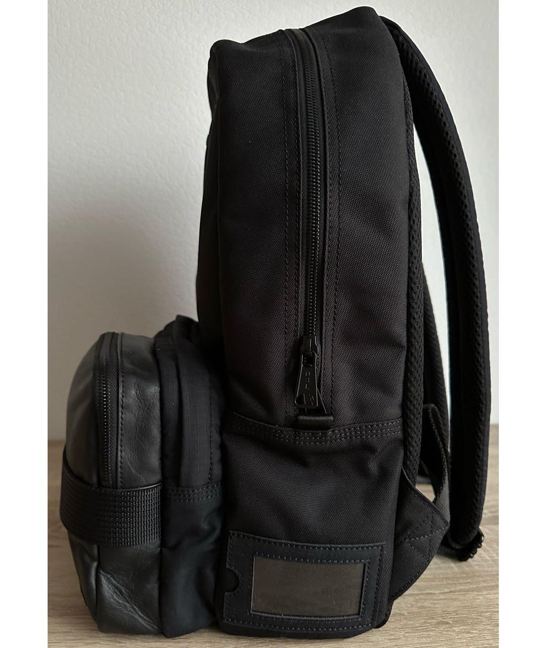 DIESEL Черный синтетический рюкзак, фото 8