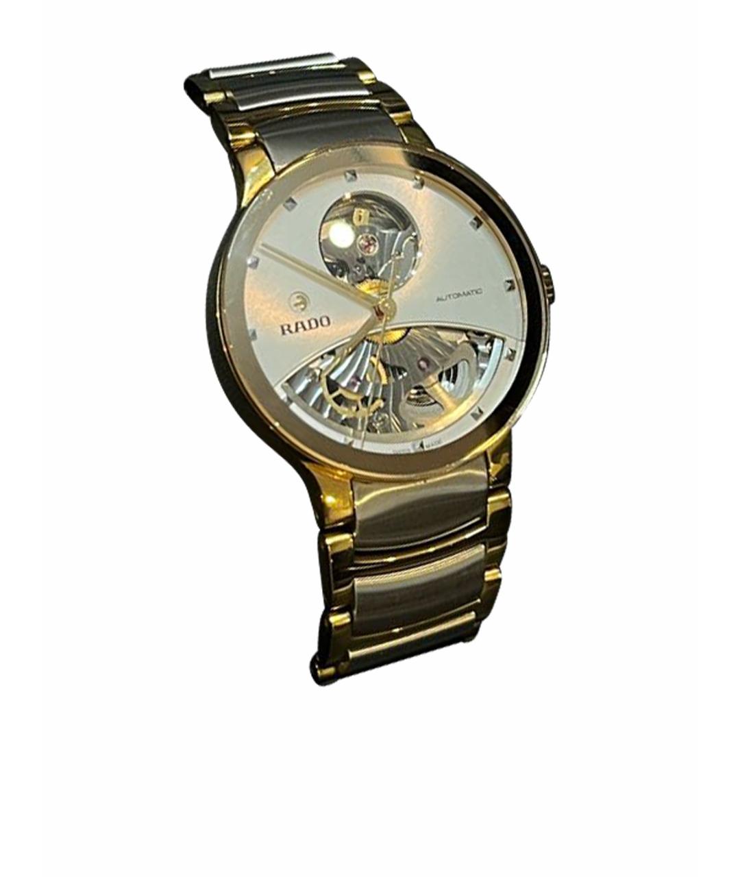 RADO Золотые стальные часы, фото 1