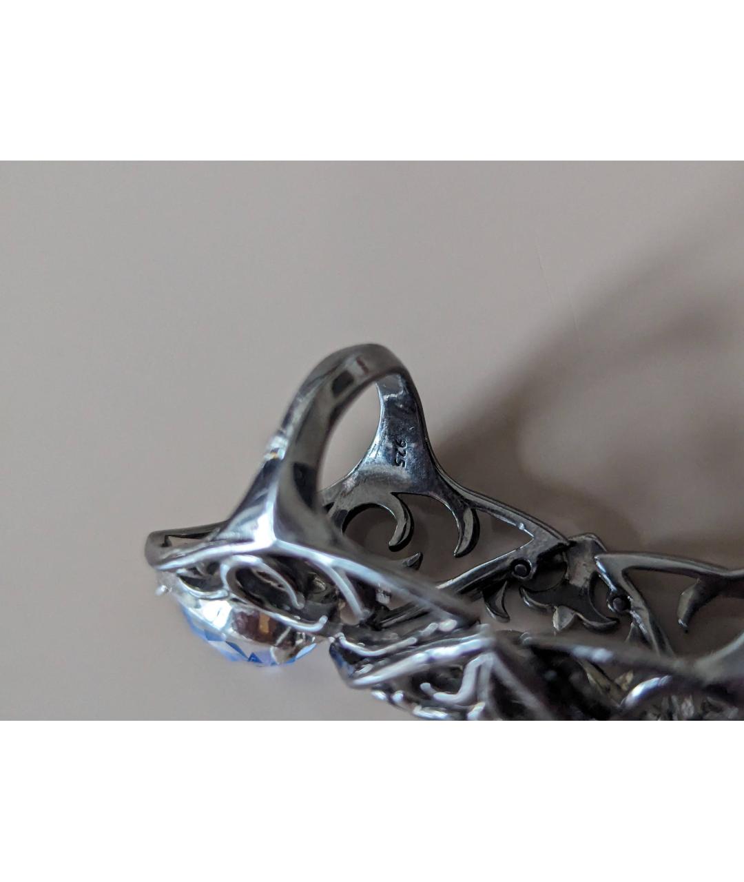 STEPHEN WEBSTER Антрацитовое серебряное кольцо, фото 5