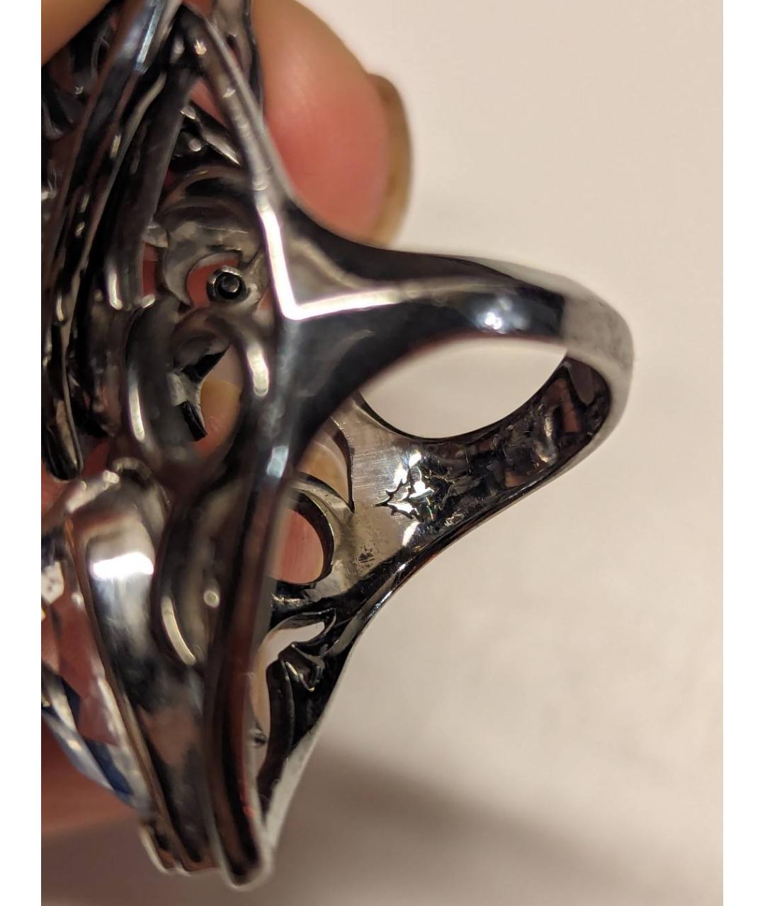 STEPHEN WEBSTER Антрацитовое серебряное кольцо, фото 4