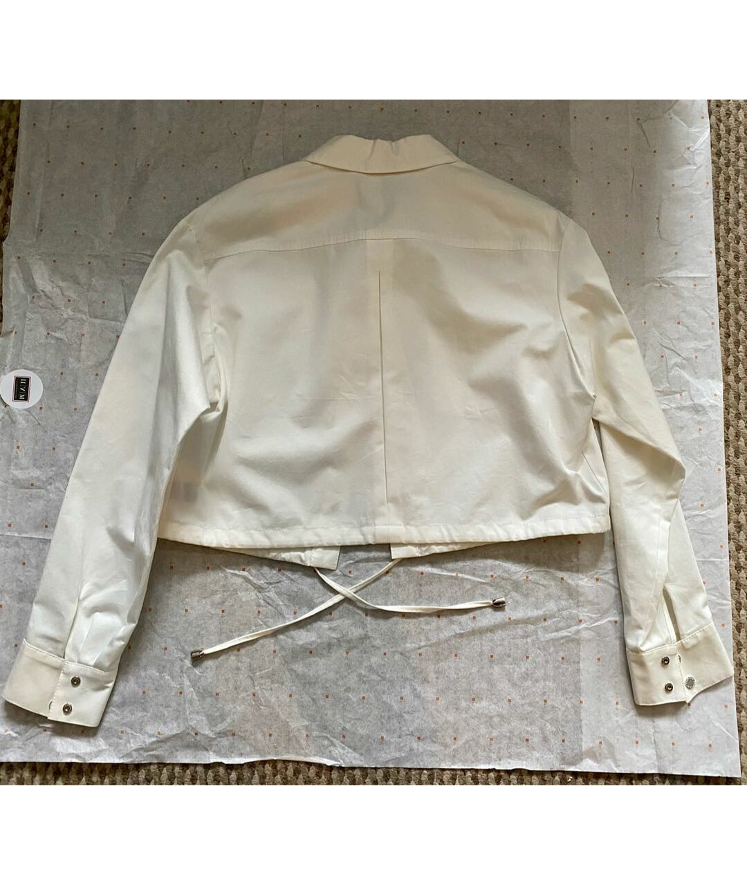 CHAPURIN Белая хлопковая куртка, фото 2