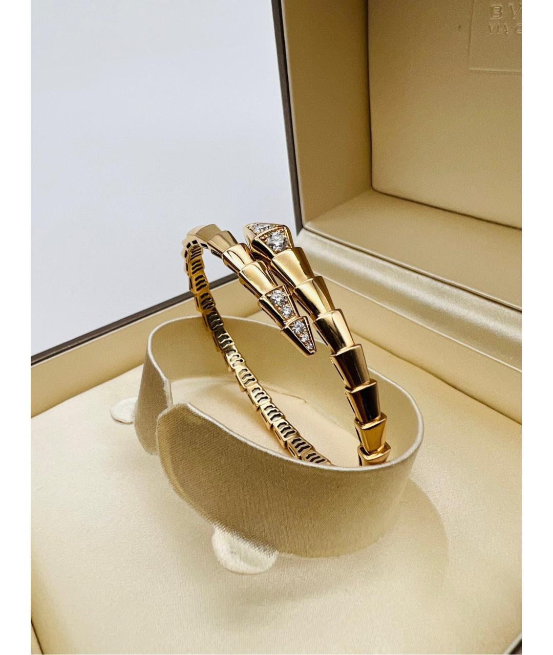 BVLGARI Золотой браслет из розового золота, фото 3