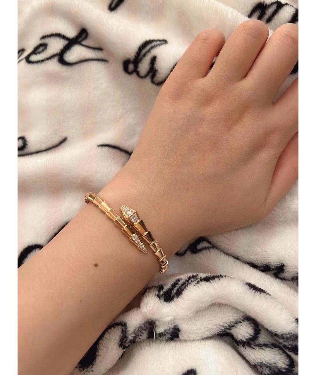BVLGARI Золотой браслет из розового золота, фото 6
