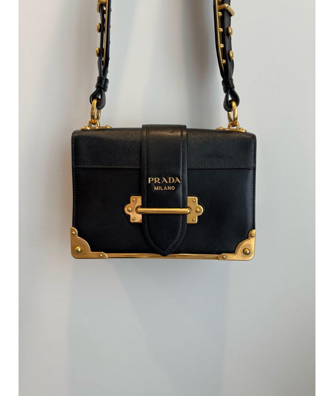 Prada cahier leather on sale