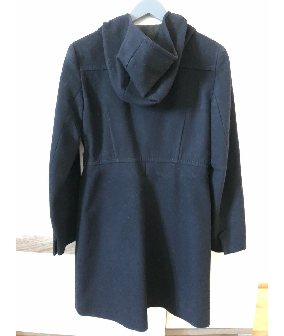 SPORT MAX CODE Темно-синее шерстяное пальто, фото 2