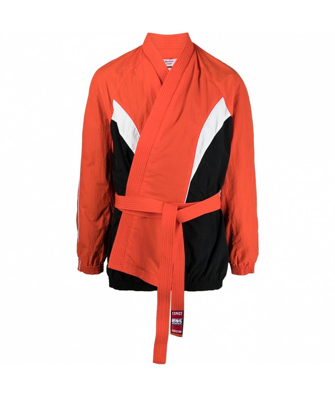 MARTINE ROSE Оранжевая полиамидовая куртка, фото 1