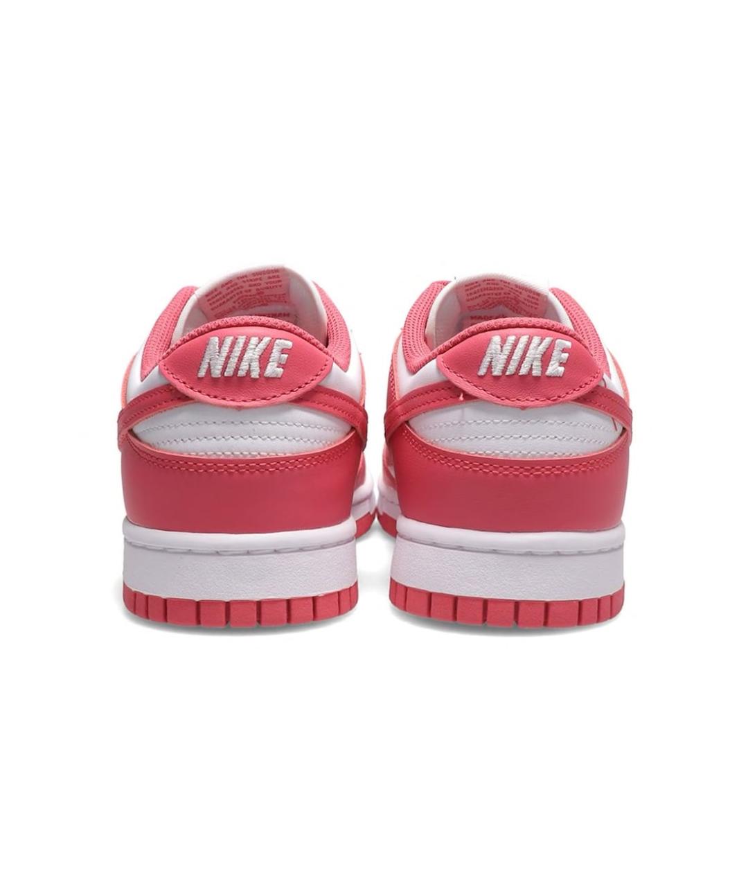 NIKE Розовые кожаные низкие кроссовки / кеды, фото 4