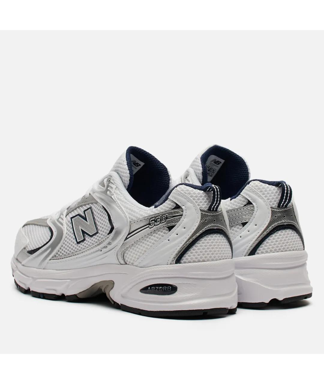 NEW BALANCE Серебряные низкие кроссовки / кеды, фото 4