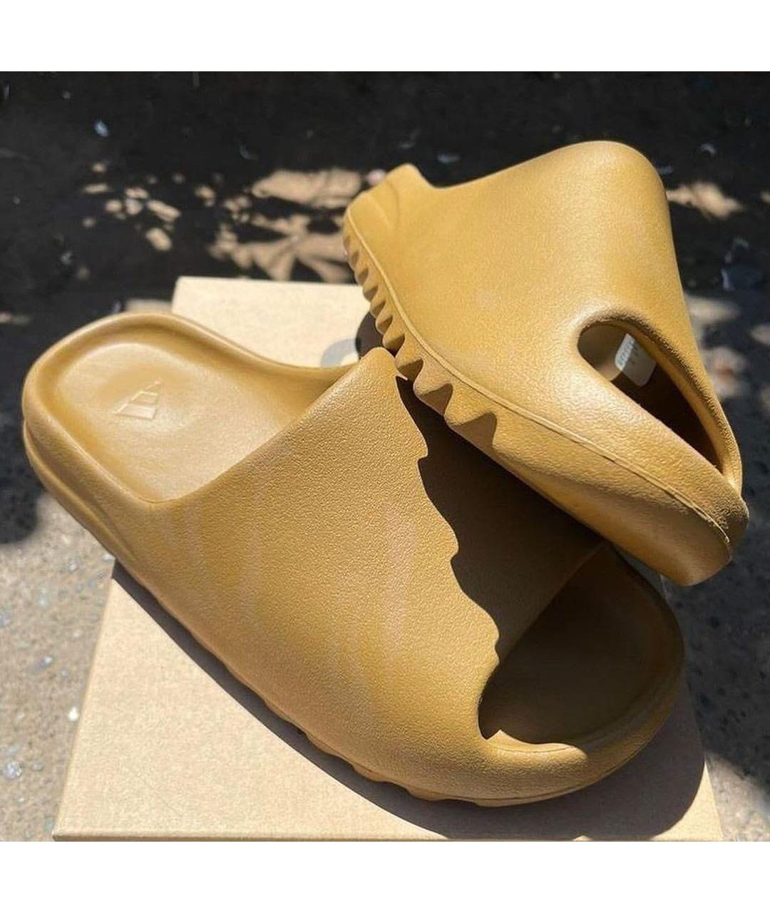 ADIDAS YEEZY Мульти резиновые шлепанцы, фото 5