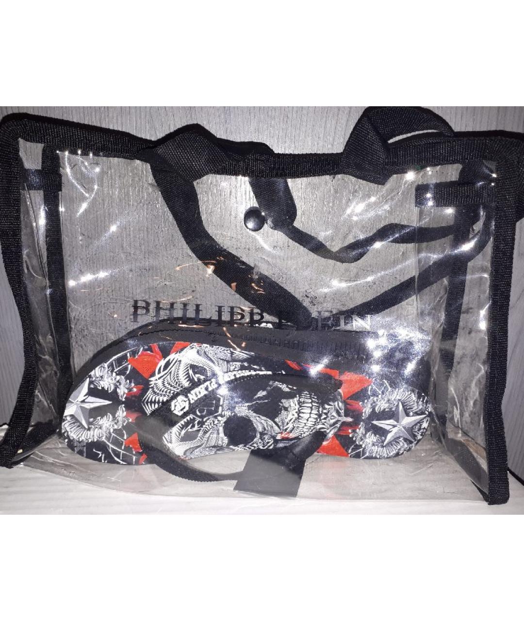 PHILIPP PLEIN Мульти шлепанцы, фото 5