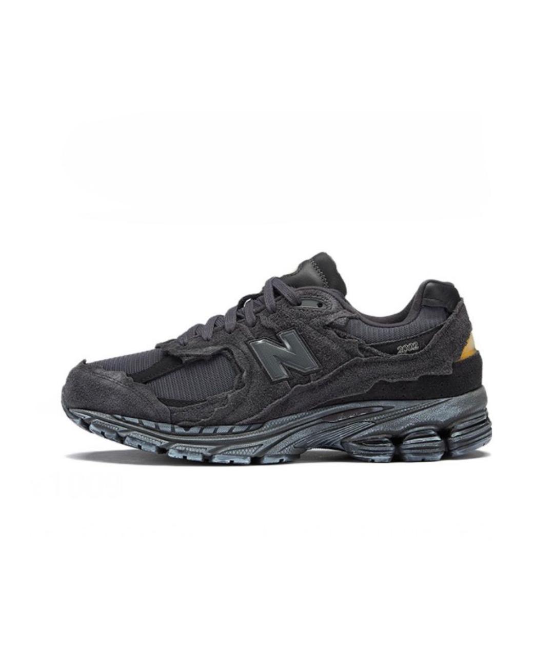NEW BALANCE Черные замшевые низкие кроссовки / кеды, фото 9