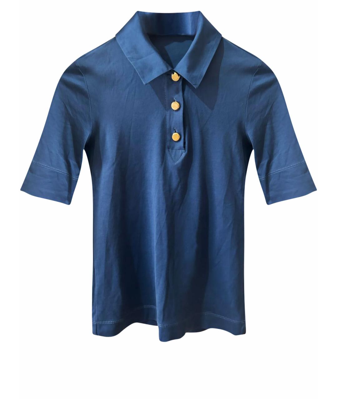 LOUIS VUITTON PRE-OWNED Синяя футболка, фото 1
