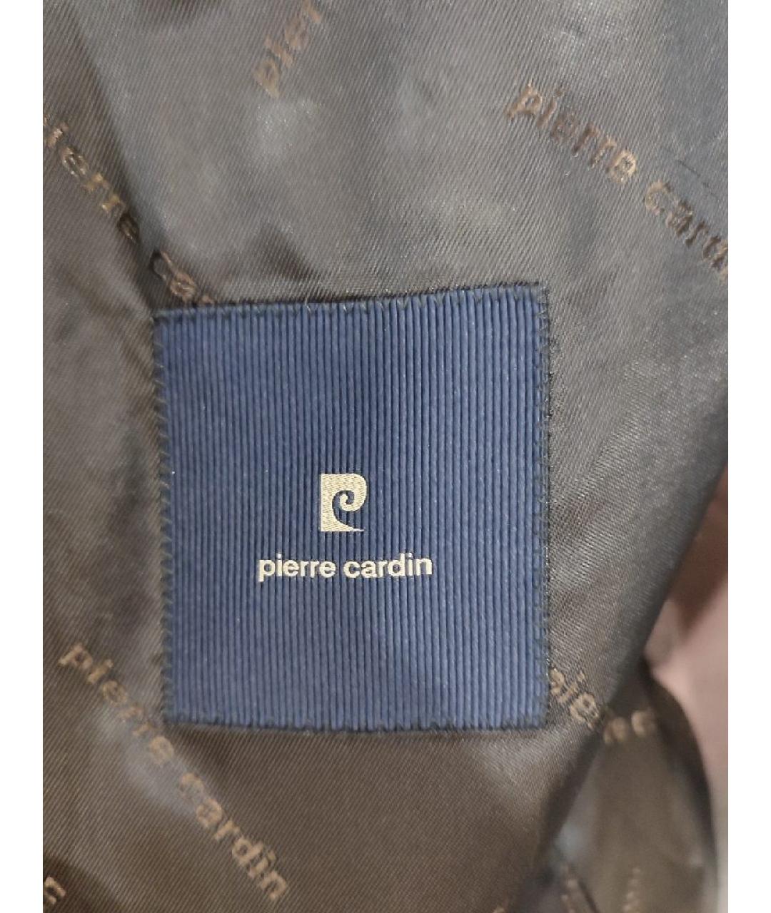 PIERRE CARDIN Антрацитовый шерстяной пиджак, фото 5