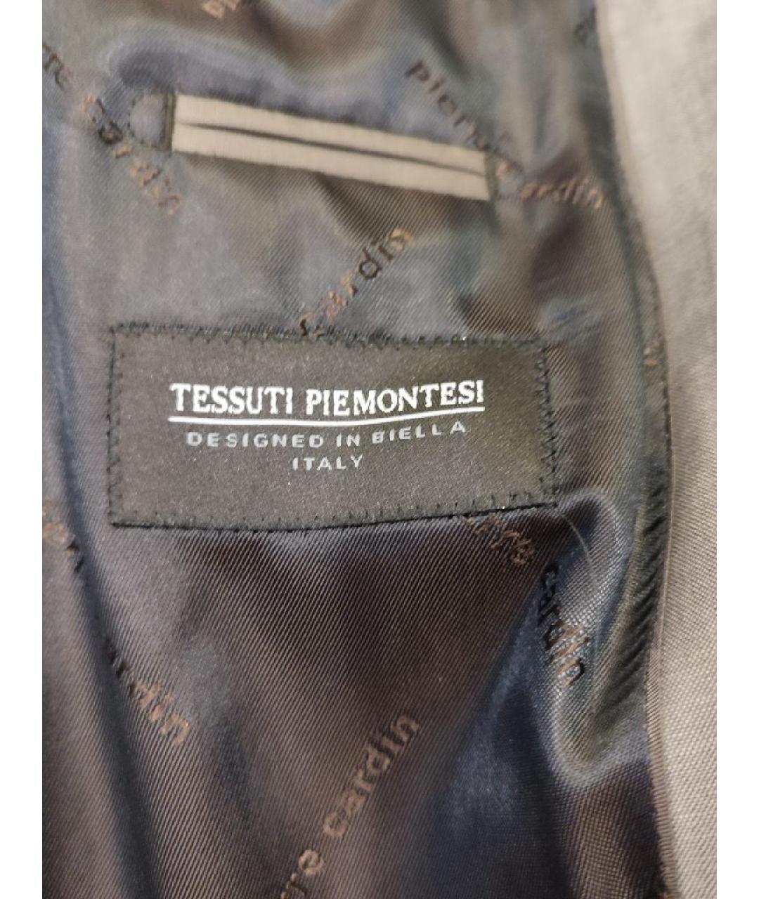 PIERRE CARDIN Антрацитовый шерстяной пиджак, фото 6