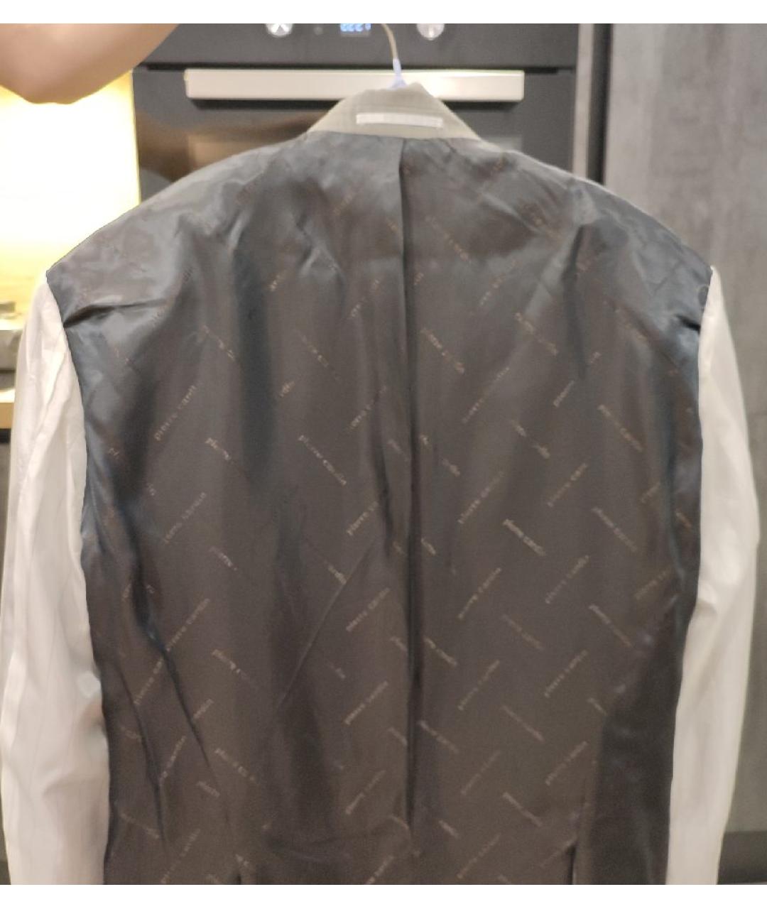 PIERRE CARDIN Антрацитовый шерстяной пиджак, фото 3