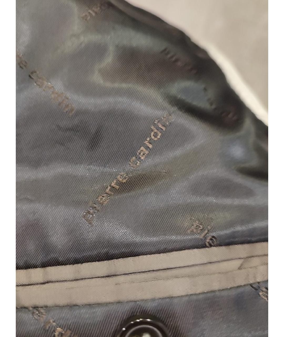 PIERRE CARDIN Антрацитовый шерстяной пиджак, фото 9