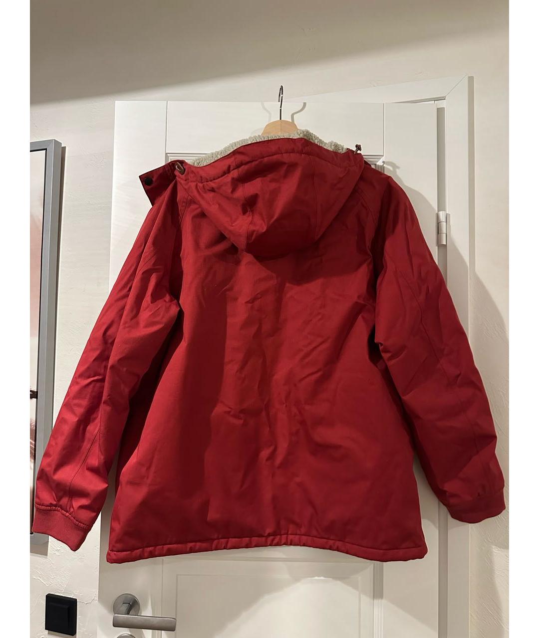 BARBOUR Бордовая хлопковая куртка, фото 2