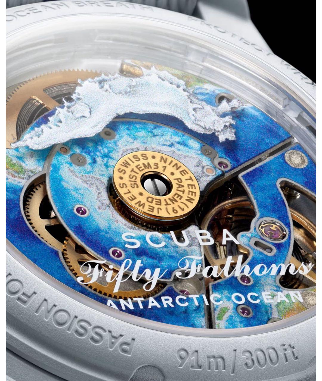 Blancpain Серые керамические часы, фото 8