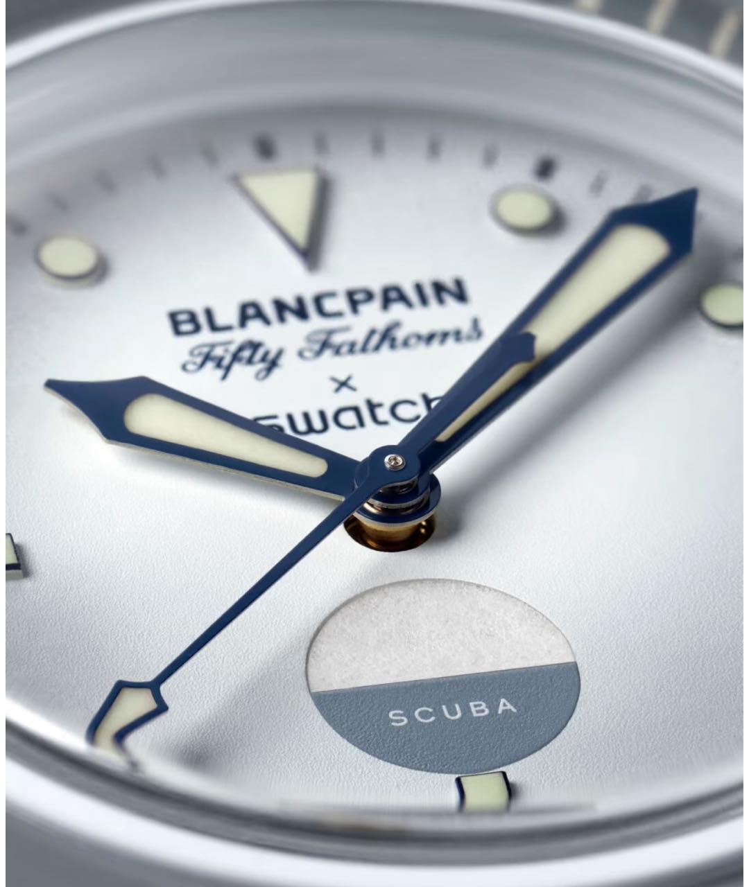 Blancpain Серые керамические часы, фото 5