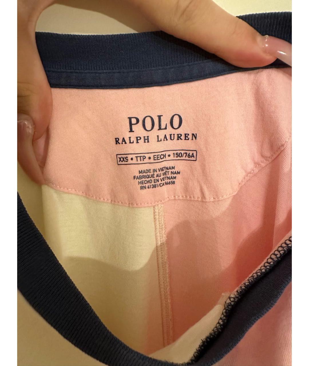 POLO RALPH LAUREN Белая футболка, фото 3