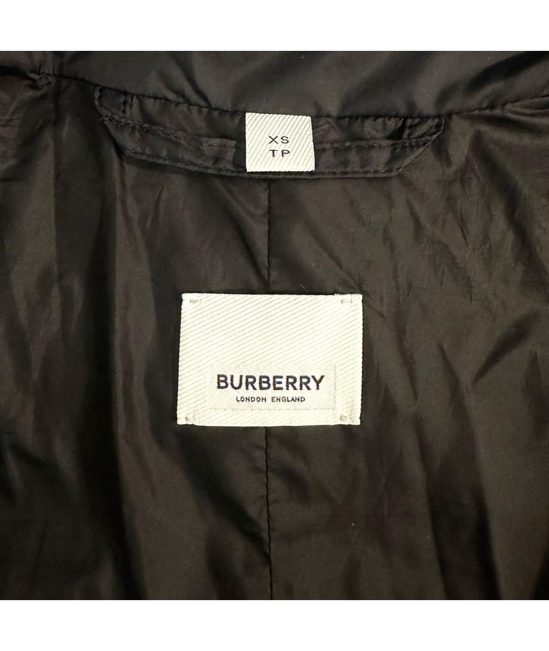 BURBERRY Черный пуховик, фото 3